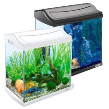 aquariumset tetra aquaart 30l schwarz weiss 1